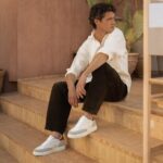 Zapatillas con alzas estilo Air Force 1, atuendos para 8 cm más altas